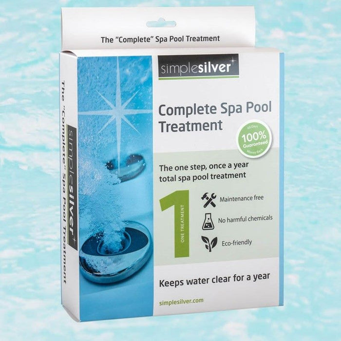 Simple Silver Spa Sanitizer 500g – Chemical-Free Spa Treatment (12-Month Use)