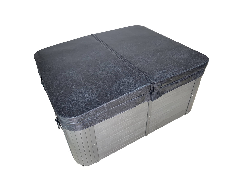 Premium Spa Cover 1950 x 1950mm – Charcoal (R250 Radius)
