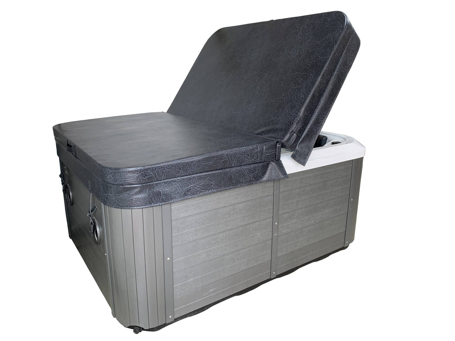Premium Spa Cover 1950 x 1950mm – Charcoal (R250 Radius)