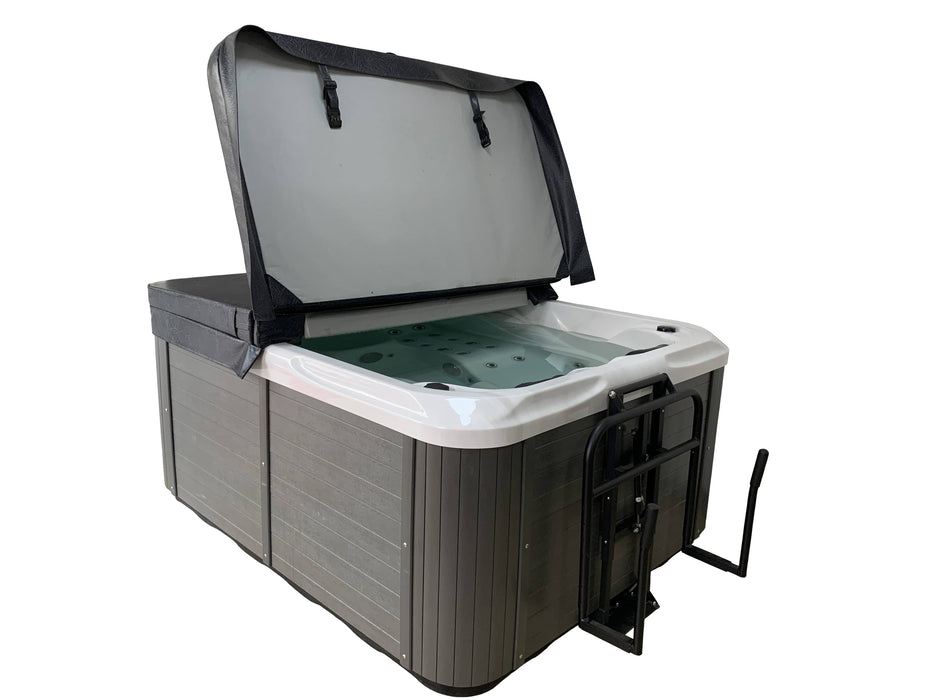 Premium Spa Cover 2000 x 2000mm – Charcoal (R250 Radius)