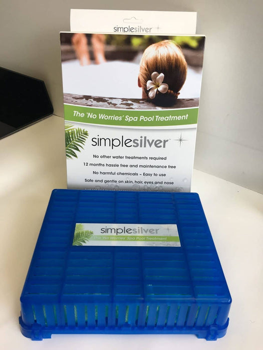 Simple Silver Spa Sanitizer 500g – Chemical-Free Spa Treatment (12-Month Use)