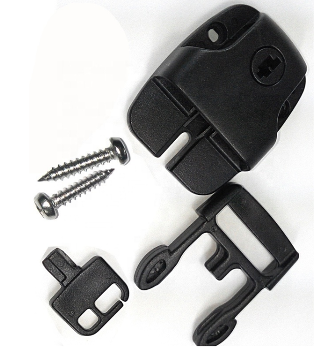 4-Pack Lockable Spa Cover Clips – Secure & Compliant Safety Fasteners
