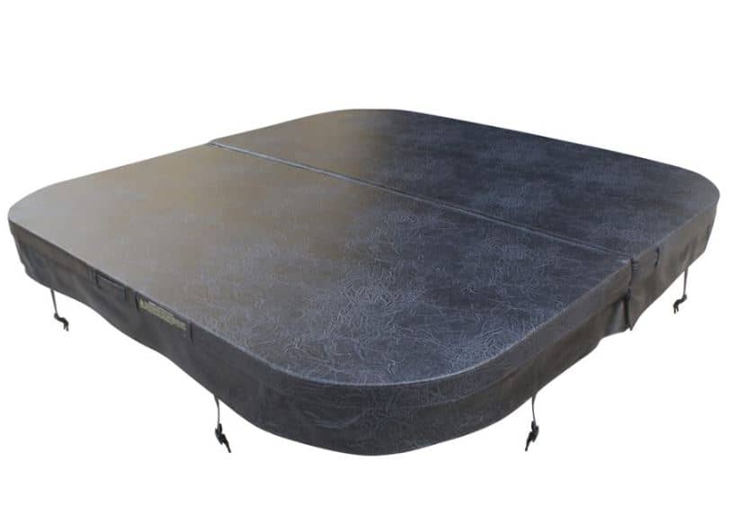 Premium Spa Cover 1950 x 1950mm – Charcoal (R250 Radius)