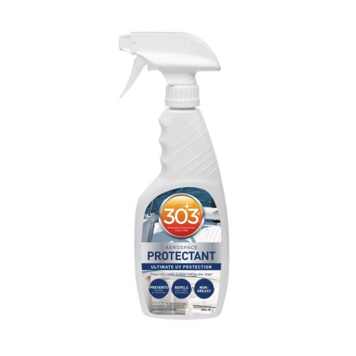303 Aerospace Protectant spray bottle on a white background