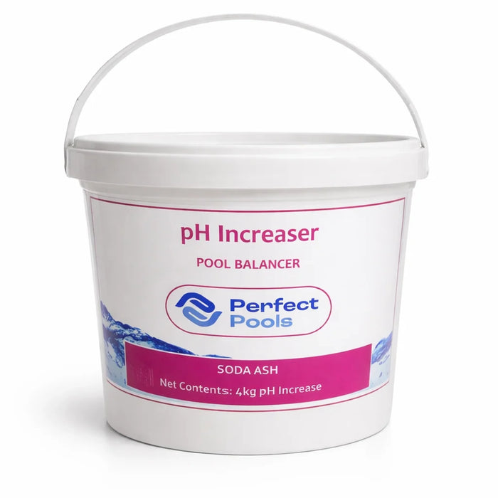 Perfect Pools pH increaser 4 kg soda ash bucket