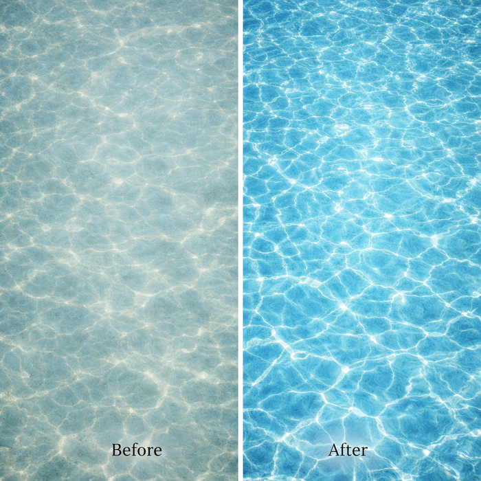 P550 Swimming Pool Filter | Up to 57,000L | Includes Glass Media