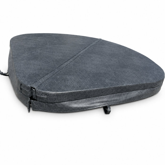 Triangular Spa Pool Cover | HotSpring Solana TX | 1638 x 1638mm | Charcoal