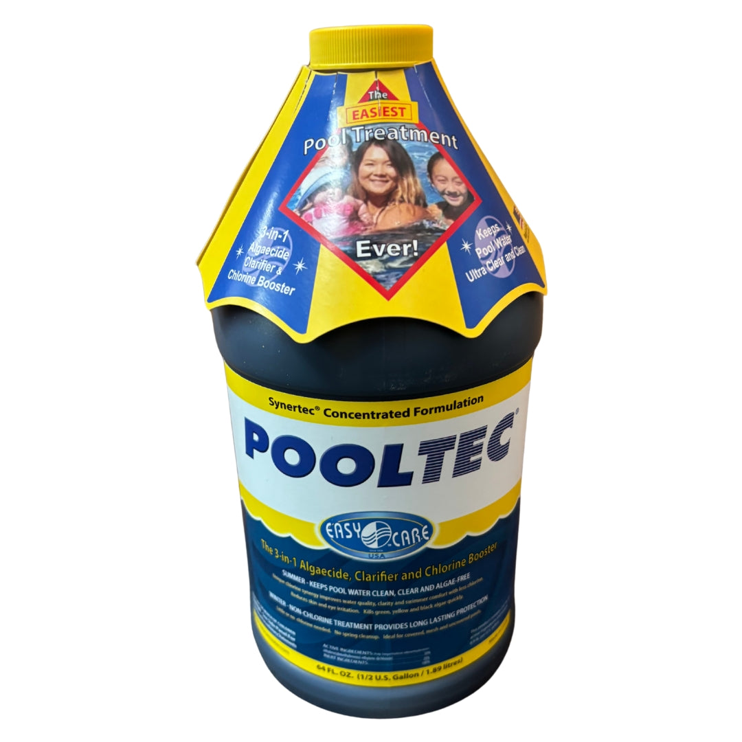 Pooltec 3-in-1 Algaecide & Booster – 1.89L Chlorine Support — Perfect ...