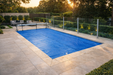 Swimming Pool Cover 10 x 5m w Roller