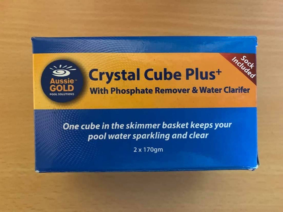 Aussie Gold Crystal Cube Plus two-pack in its blue and gold box