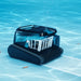 Dolphin Liberty 600 pool cleaner cutaway showing the filter basket inside