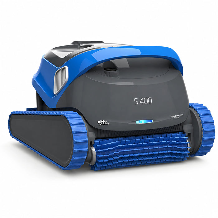 Dolphin S400 Robotic Pool Cleaner | Wi-Fi | Caddy | 4-Year Warranty