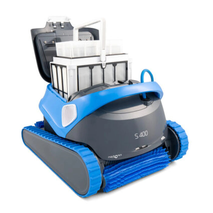 Dolphin S400 Robotic Pool Cleaner | Wi-Fi | Caddy | 4-Year Warranty