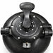 Top view of P Series pool filter multiport valve with selector handle and valve positions