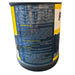 Rear label of Pooltec 3-in-1 pool treatment, showing dosing and usage instructions