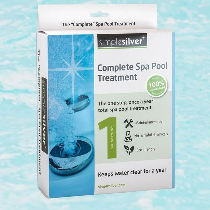 Simple Silver Complete Spa Pool Treatment retail box