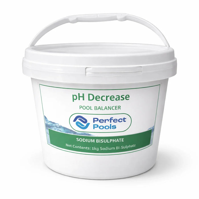 Perfect Pools pH decreaser 1 kg sodium bisulphate bucket
