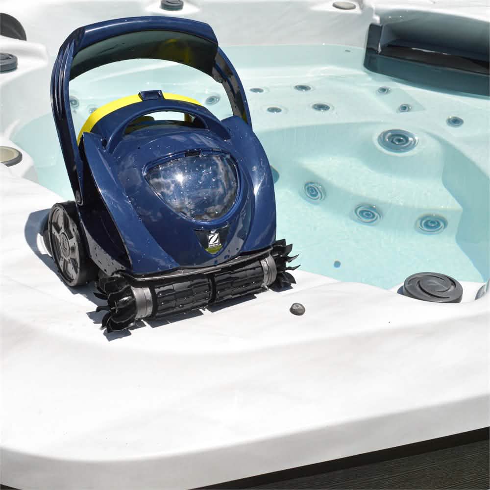 Spa Bot Zodiac SPABOT SB1000 Cordless Robotic Spa Cleaner | 60-Min Runtime ...