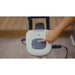 Zodiac CX-series robotic pool cleaner control unit being operated