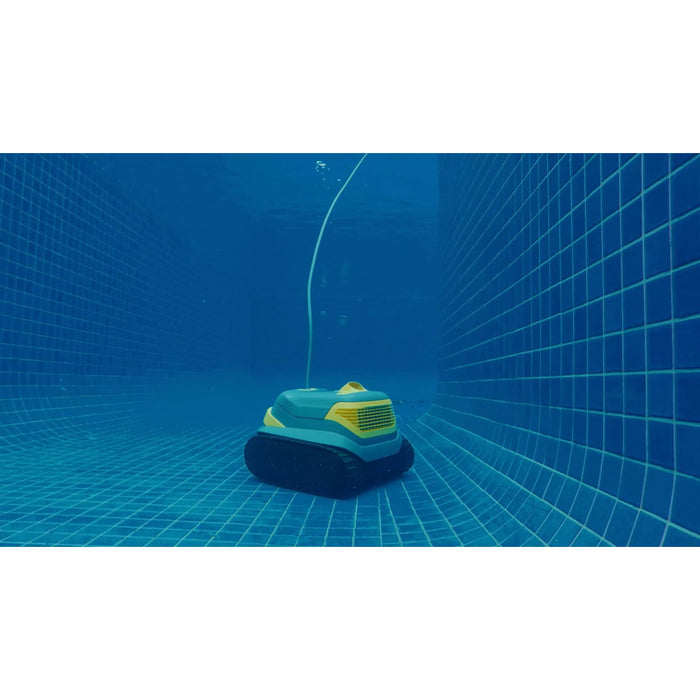 Zodiac CX-series robotic pool cleaner on the pool floor