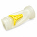 Translucent Zodiac Duralife replacement diaphragm with yellow reinforcement for T5 Duo, T3 and X7 cleaners.