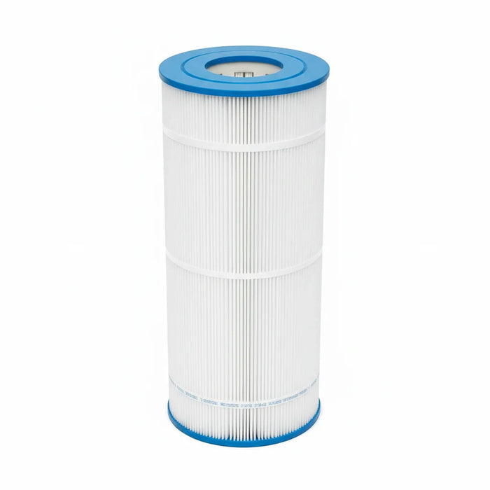 Zodiac CS100 filter cartridge standing upright with blue end caps
