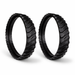 Pair of black replacement tracks for Zodiac MX6, MX8 and AX10 pool cleaners