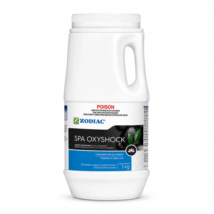 Zodiac Spa OxyShock | 1kg | Potassium Monopersulphate Shock